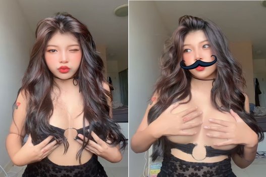 Xem sex mới em vú to tròn ngại lộ mặt khi chịch